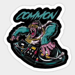 COMMON RAPPER Sticker